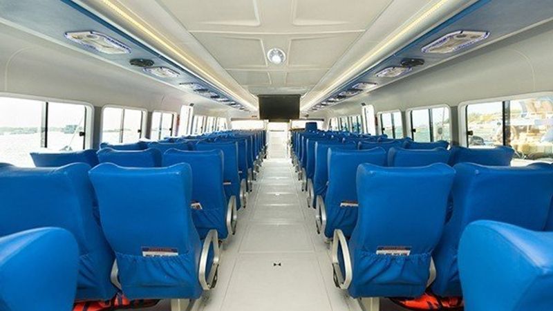 Blue Water Express cabin interior