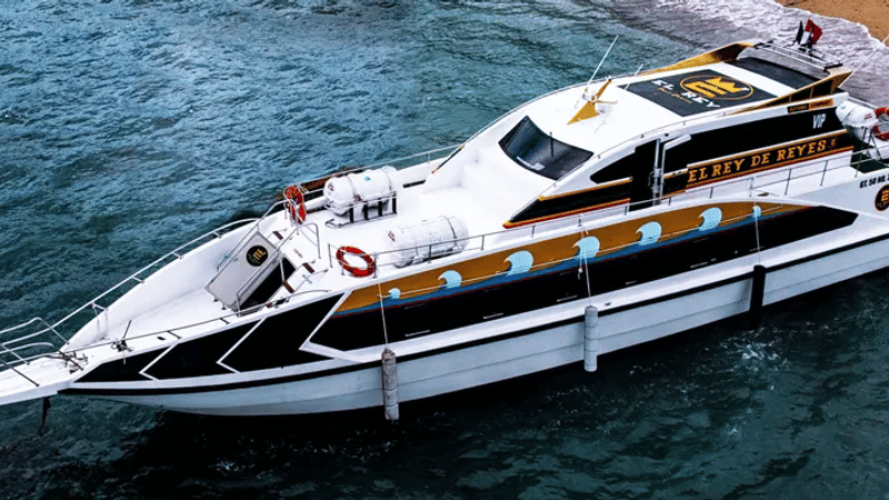 El Rey Junior fast boat to Penida