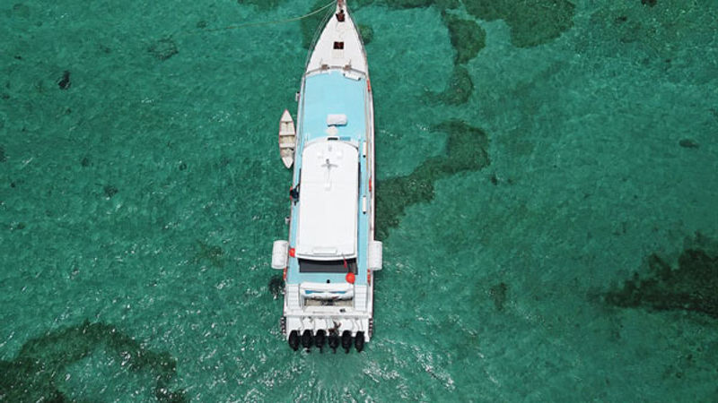 Fast boat to Lembongan