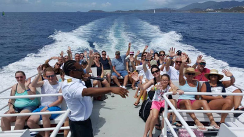 Ferry to St John