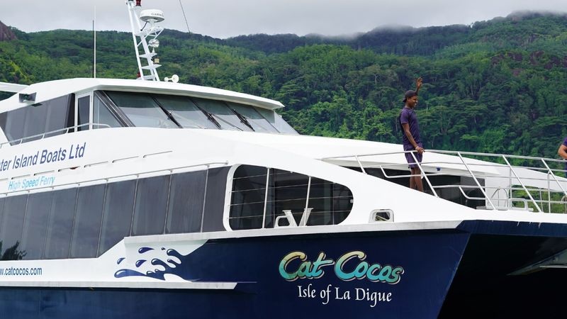 Cat Cocos Isle of La Digue Ferry