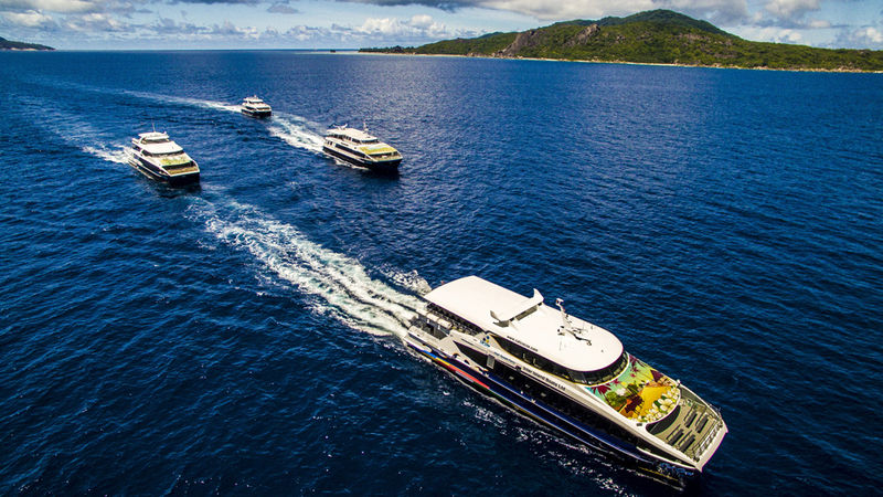 Cat Cocos fleet seychelles ferry
