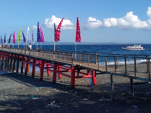 Kusamba harbour