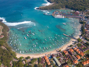 Padang Bai harbour